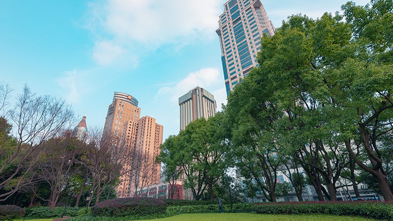 上海市上海綠地廣場-采用世邦廣播系統